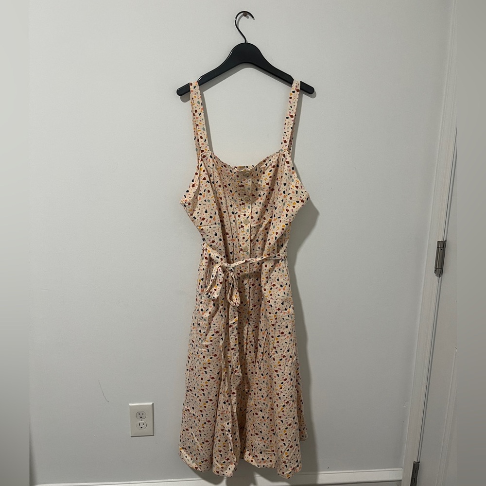 Madewell printed Midi Dress